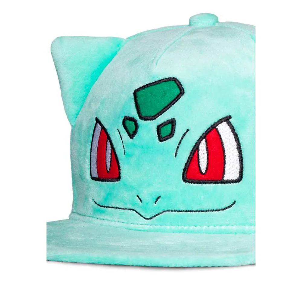 Difuzed Pokemon Bulbasaur Plush Keps, Multicolor, One Size
