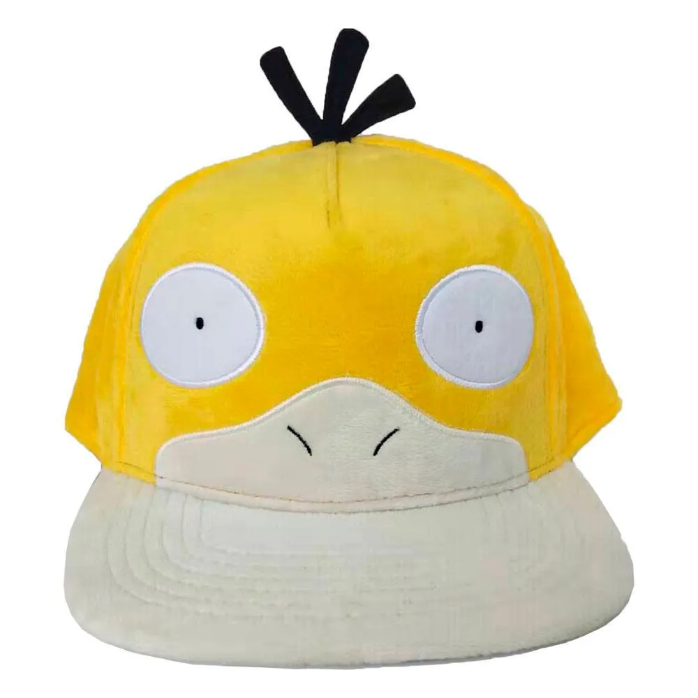 Difuzed Pokémon Plysch Snapback Keps Psyduck, Multicolor, One Size