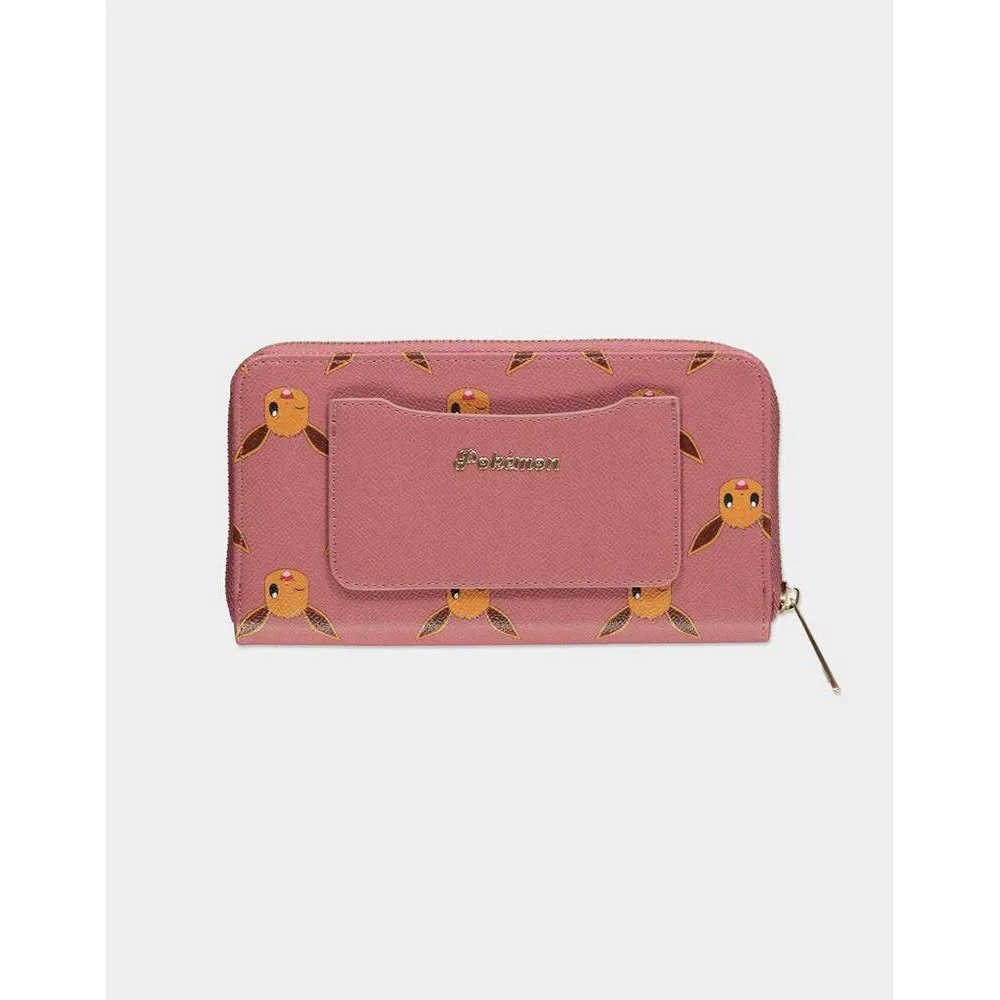 Difuzed Pokémon Zip Around Eevee Aop Plånbok, Multicolor, One Size
