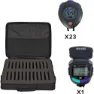 Digi Sport Instruments 23 Dt1+1dtm60el Stoppur+mjuk Väska unisex, Black, One Size