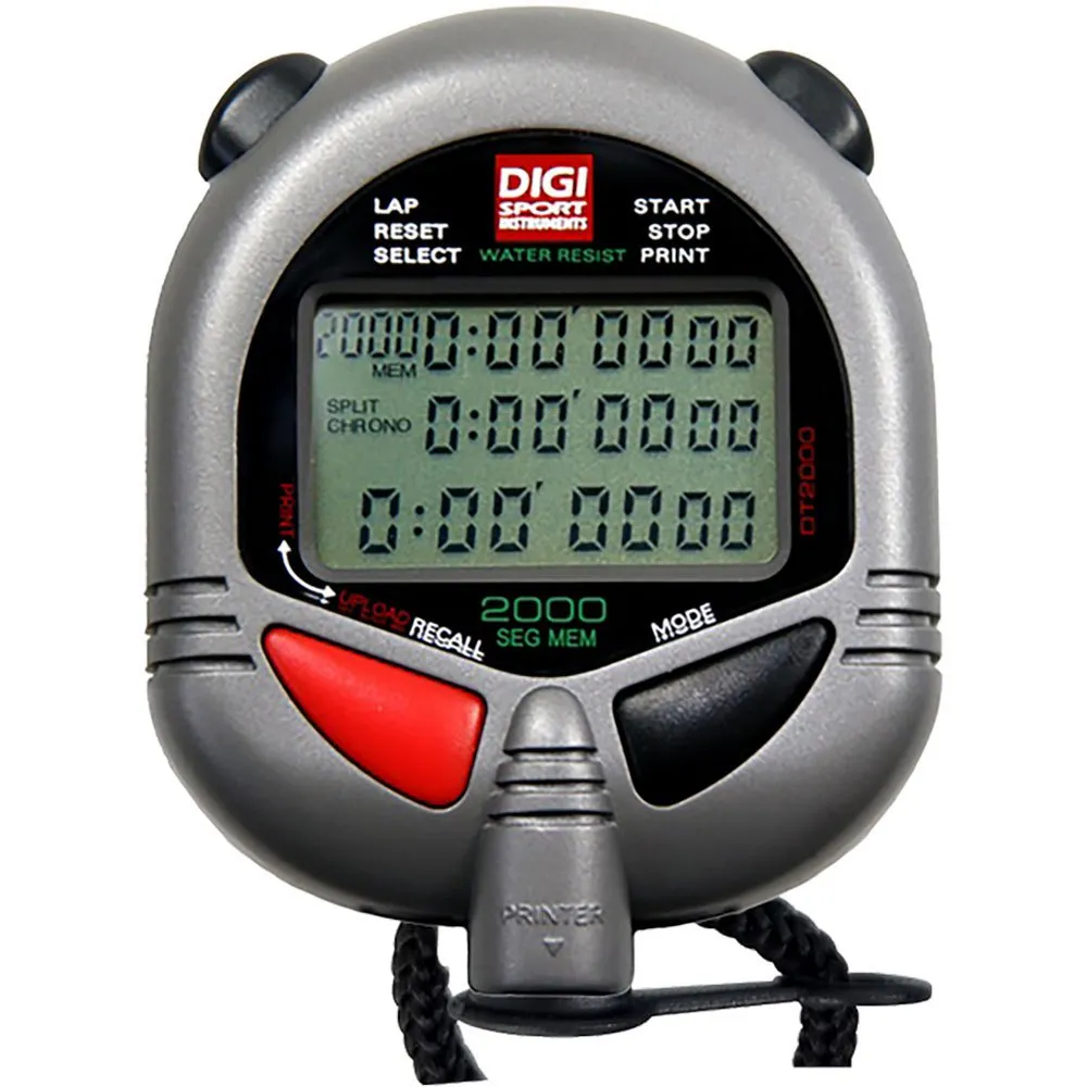 Digi Sport Instruments Dt2000 Usb Stoppur unisex, Grey, One Size