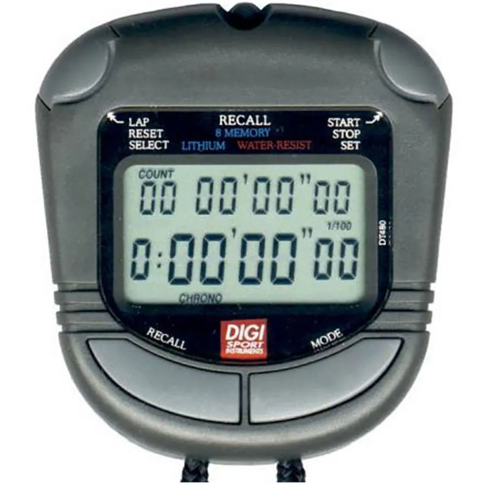 Digi Sport Instruments Dt280 Stoppur unisex, Grey, One Size