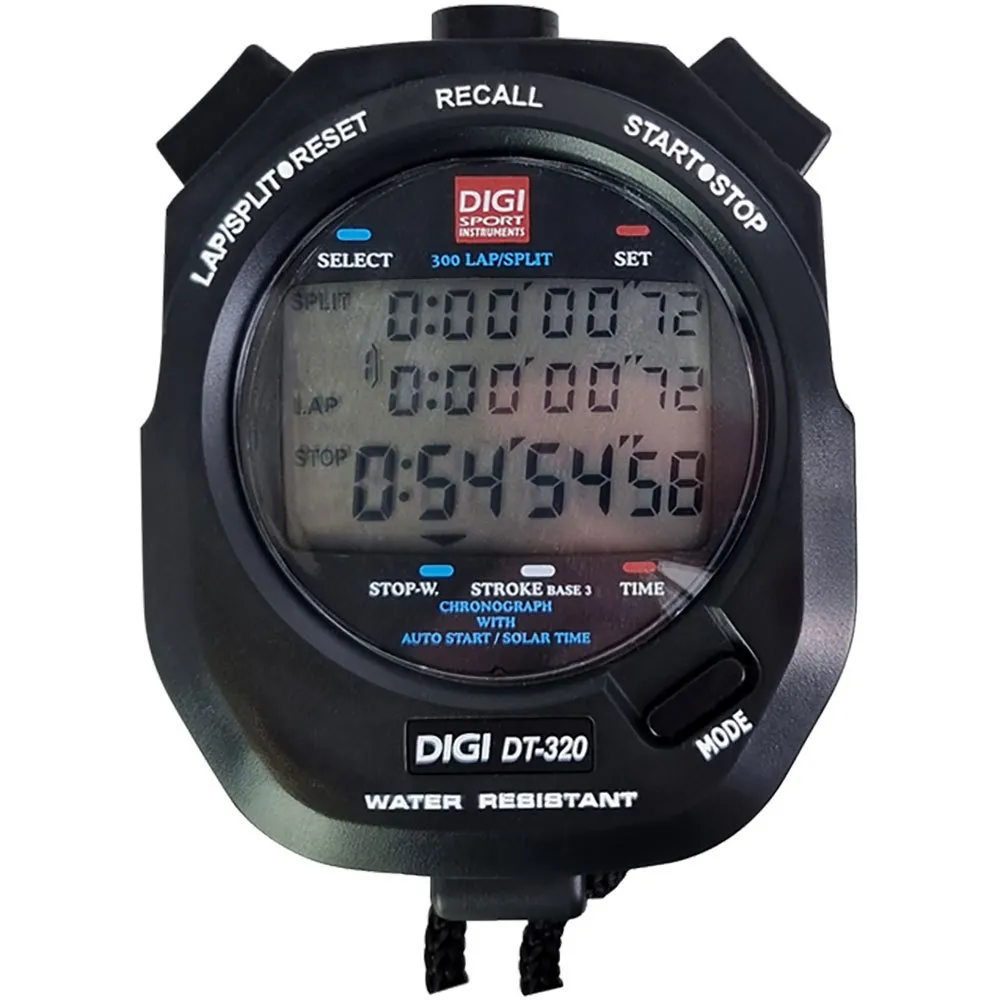 Digi Sport Instruments Dt320 Stoppur unisex, Black, One Size