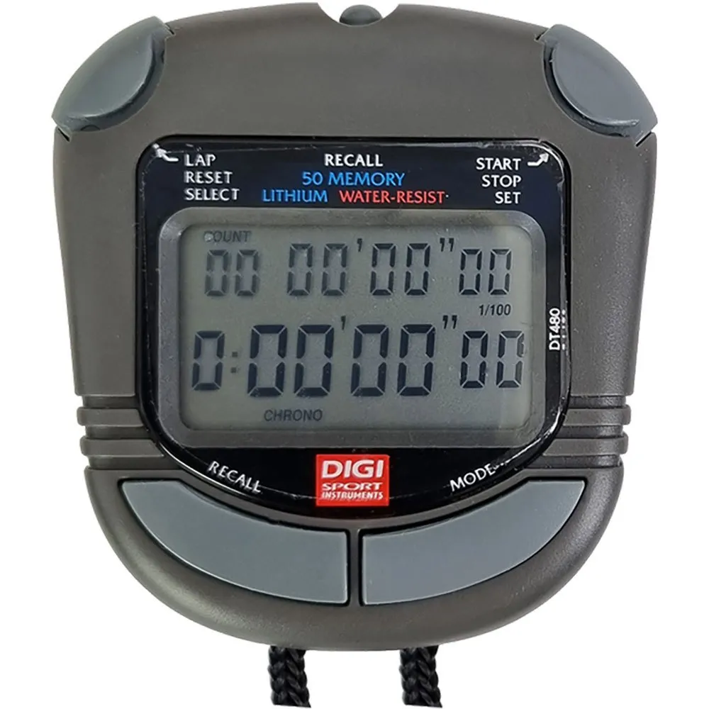 Digi Sport Instruments Dt480 Stoppur unisex, Grey, One Size