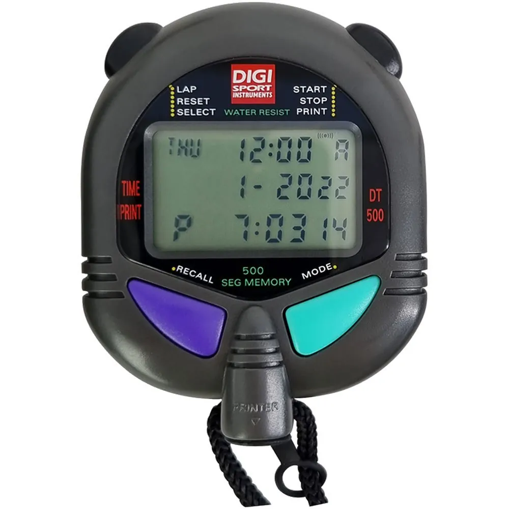 Digi Sport Instruments Dt500 Usb Stoppur unisex, Grey, One Size