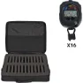 Digi Sport Instruments Sco Stoppur 16 Enheter + Mjukt Fodral unisex, Black, One Size