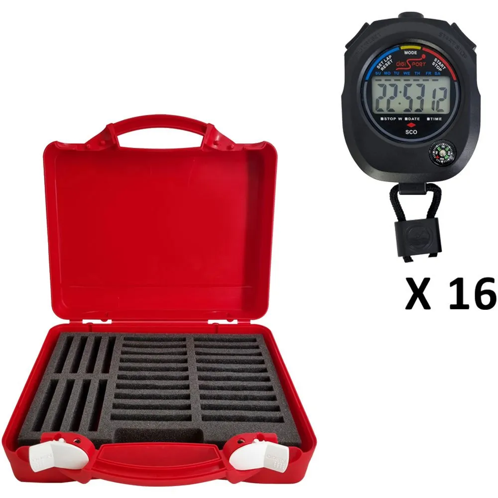 Digi Sport Instruments Sco Stoppur 16 Enheter unisex, Black, One Size