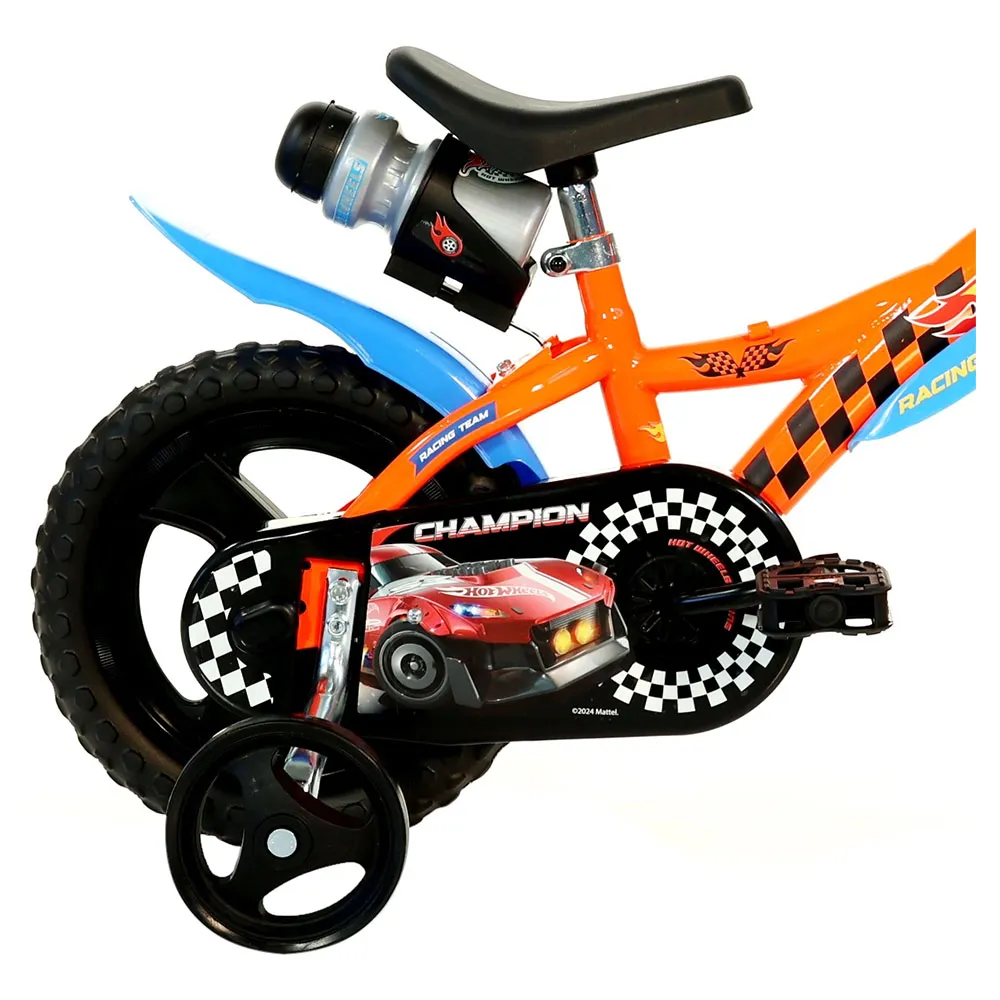 Dino Bikes 12´´ Hot Wheels Cykel, Orange, 3-5Y