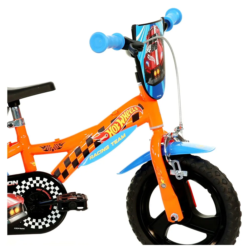 Dino Bikes 12´´ Hot Wheels Cykel, Orange, 3-5Y