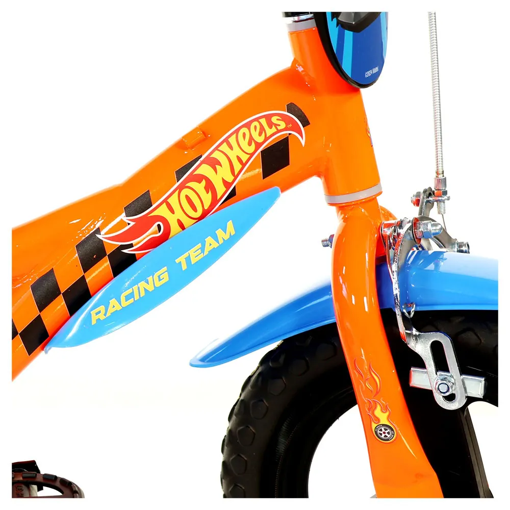 Dino Bikes 12´´ Hot Wheels Cykel, Orange, 3-5Y