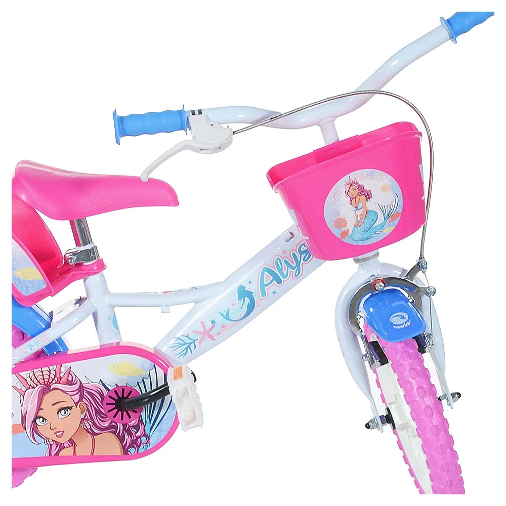 Dino Bikes 12´´ Sjöjungfrun Alyssa Cykel, White, 3-5Y Dino Bikes 12´´ Sjöjungfrun Alyssa Cykel, White, 3-5Y