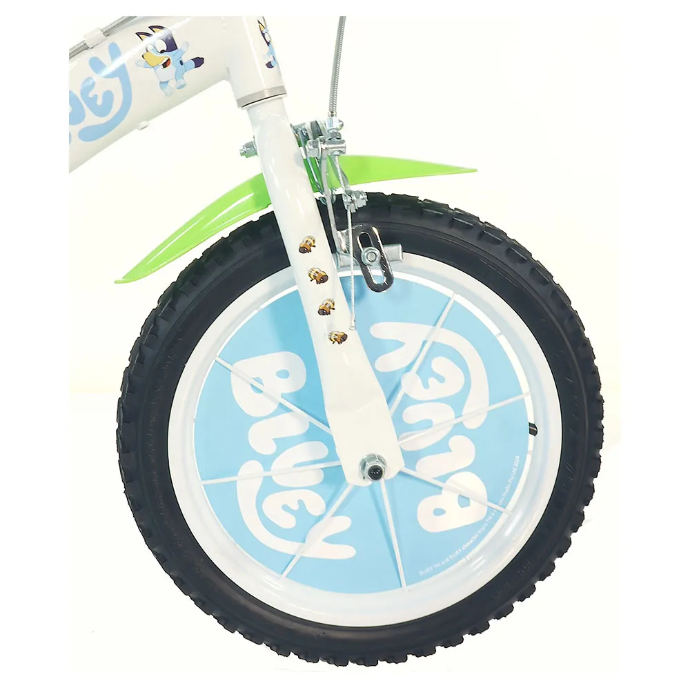 Dino Bikes 14´´ Bluey Cykel, White, 4-6Y Dino Bikes 14´´ Bluey Cykel, White, 4-6Y