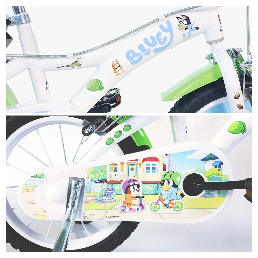 Dino Bikes 14´´ Bluey Cykel, White, 4-6Y Dino Bikes 14´´ Bluey Cykel, White, 4-6Y