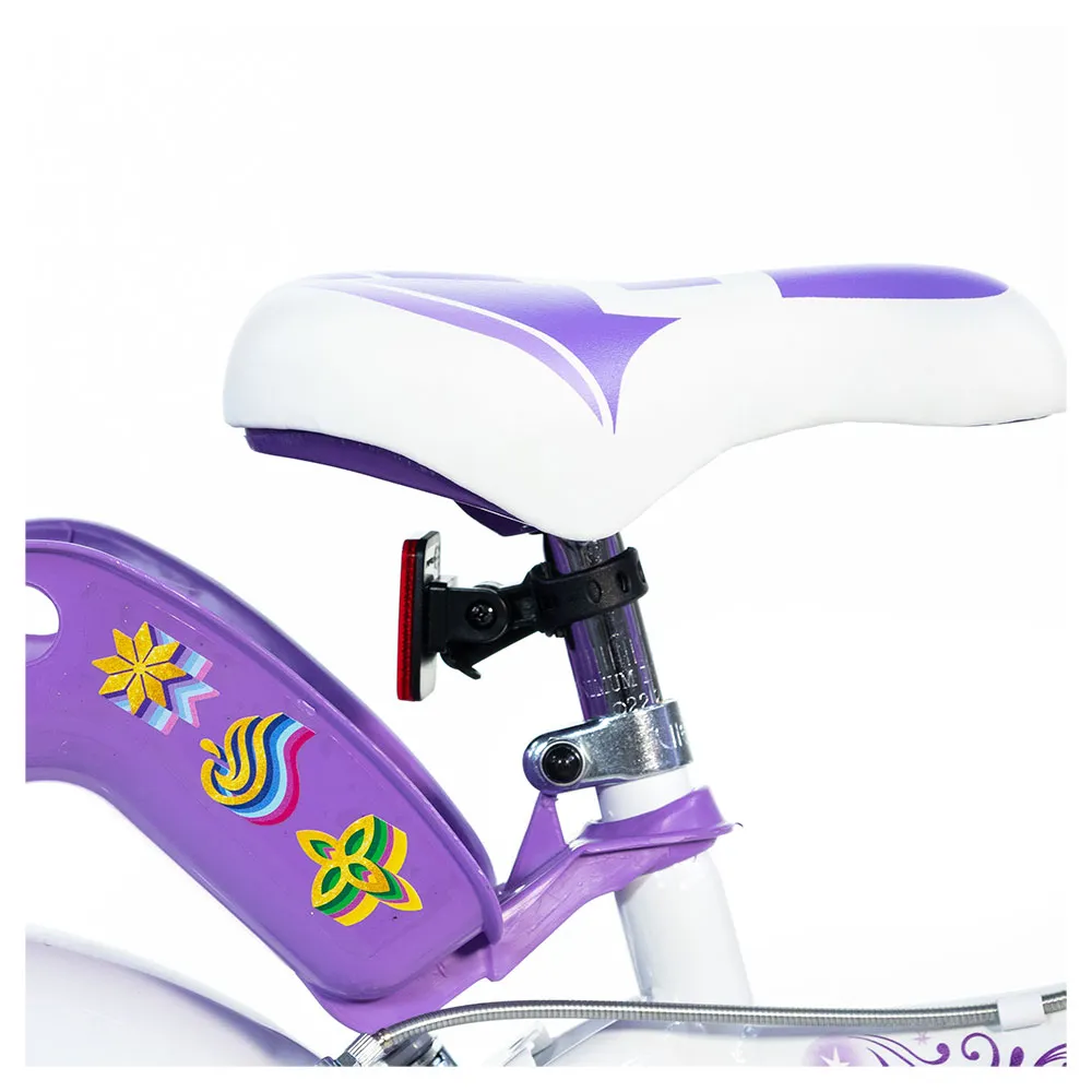 Dino Bikes 14´´ Enhörningsakademin Cykel, White, 4-6Y Dino Bikes 14´´ Enhörningsakademin Cykel, White, 4-6Y