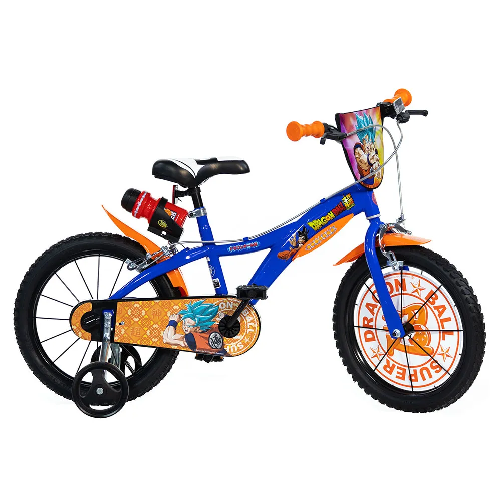 Dino Bikes 16´´ Dragon Ball Cykel, Blue, 5-7Y
