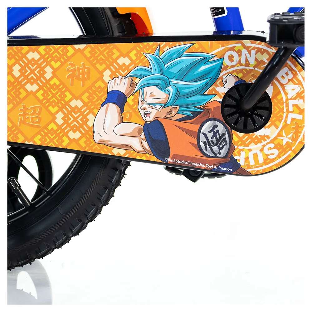 Dino Bikes 16´´ Dragon Ball Cykel, Blue, 5-7Y
