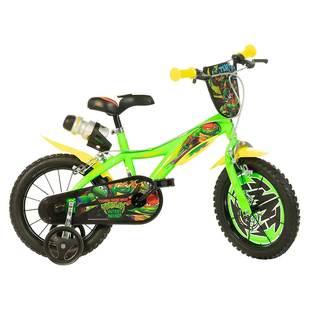 Dino Bikes 16´´ Teenage Mutant Ninja Turtles Cykel, Green, 5-7Y