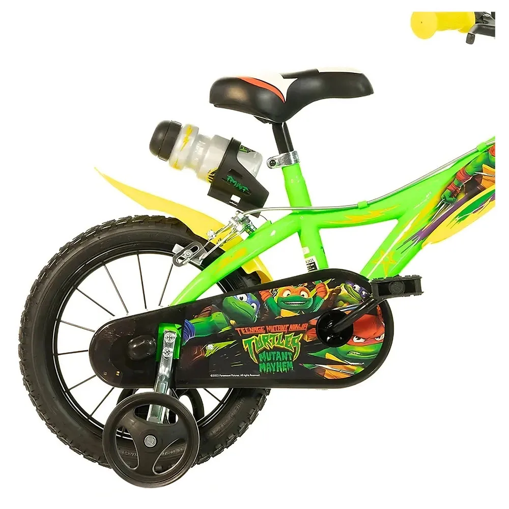 Dino Bikes 16´´ Teenage Mutant Ninja Turtles Cykel, Green, 5-7Y