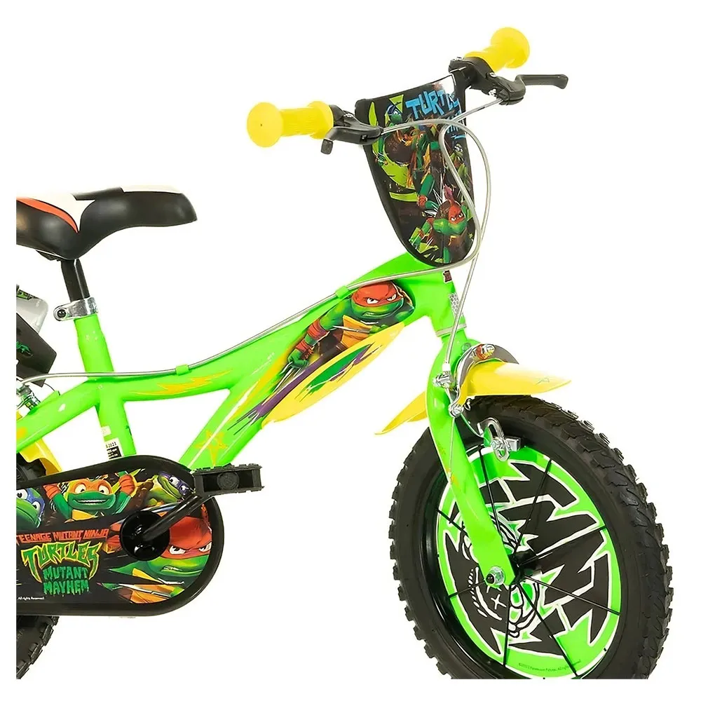 Dino Bikes 16´´ Teenage Mutant Ninja Turtles Cykel, Green, 5-7Y