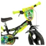 Dino Bikes Dino Adventure 12´´ Cykel, Black / yellow, 3-5Y