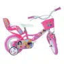 Dino Bikes Fairytale Princess 12 ´´ Cykel, Pink, 3-5Y