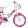 Dino Bikes Hearts 14´´ Cykel, White, 4-6Y