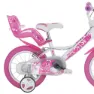 Dino Bikes Hearts 14´´ Cykel, White, 4-6Y