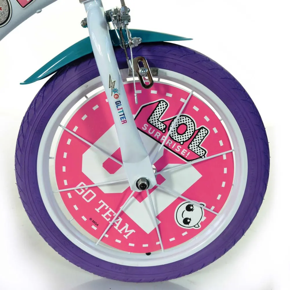 Dino Bikes Lol 16´´ Cykel, Pink, 6-8Y Dino Bikes Lol 16´´ Cykel, Pink, 6-8Y