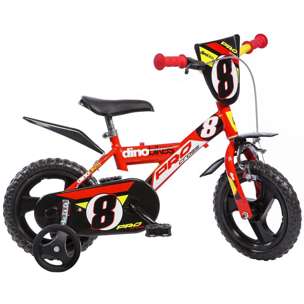 Dino Bikes Pro-cross 12´´ Cykel, Red, 3-5Y