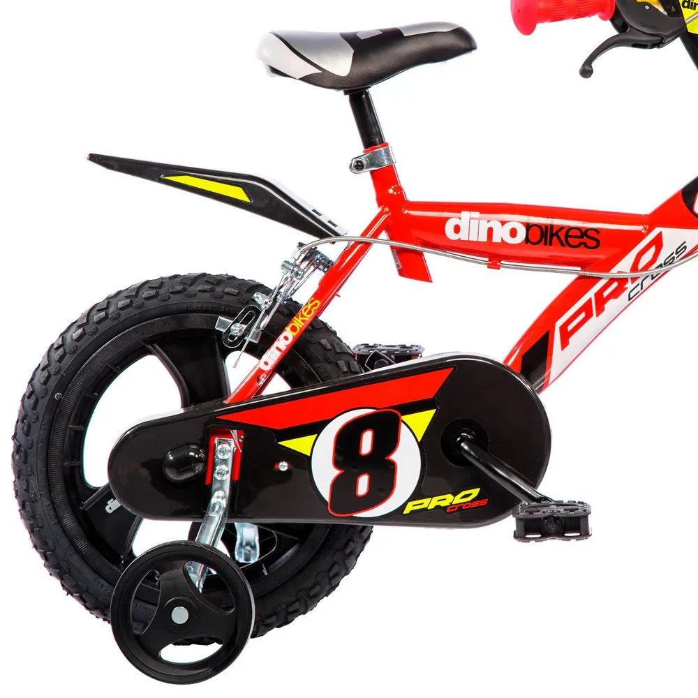 Dino Bikes Pro Cross 14´´ Cykel, Red, 4-6Y Dino Bikes Pro Cross 14´´ Cykel, Red, 4-6Y
