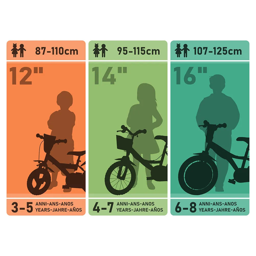 Dino Bikes R88 14´´ Cykel, Green, 4-6Y Dino Bikes R88 14´´ Cykel, Green, 4-6Y