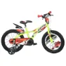 Dino Bikes Raptor Fluorescent 14 Cykel, Yellow, 4-7Y