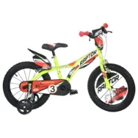 Dino Bikes Raptor Fluorescent 16 Cykel Dino Bikes Raptor Fluorescent 16 Cykel