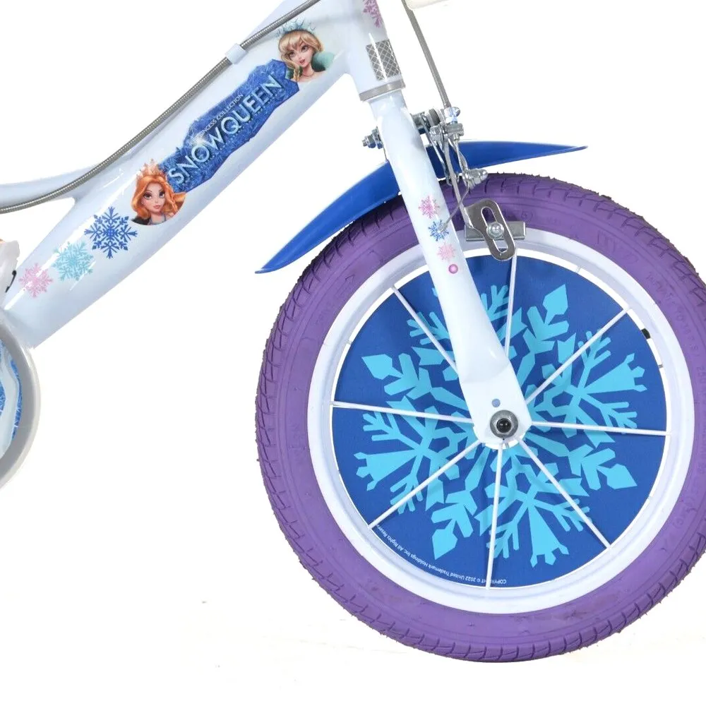 Dino Bikes Snow Queen 14´´ Cykel, Blue, 4-6Y