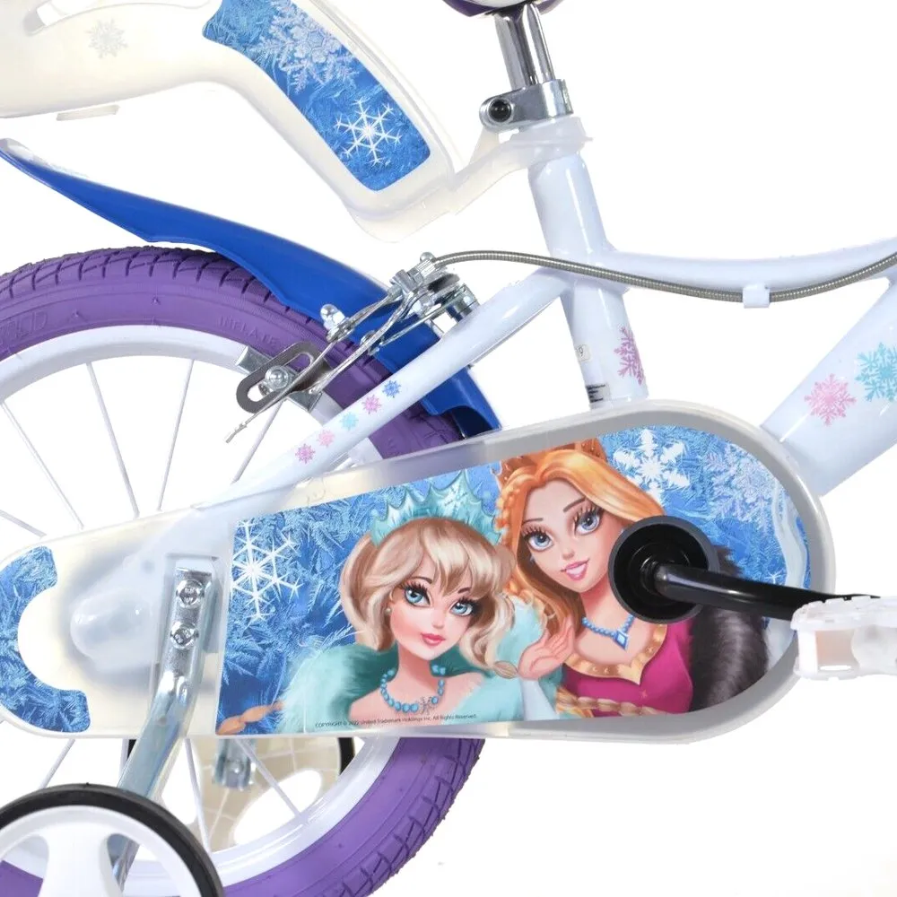 Dino Bikes Snow Queen 14´´ Cykel, Blue, 4-6Y