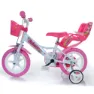 Dino Bikes Unicorn 12 Cykel, Pink, 3-5Y