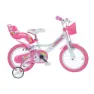 Dino Bikes Unicorn 16 Cykel, Pink, 4-5Y