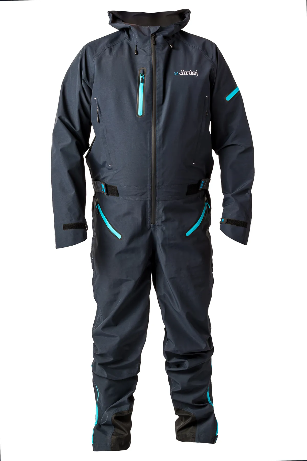 Dirtlej Dirtsuit Core Edition Loose Fit heldräkt med långa ben i mörkblått Dirtlej Dirtsuit Core Edition Loose Fit heldräkt med långa ben i mörkblått