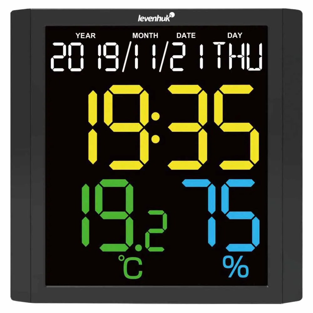 Discovery Wezzer Plus Lp10 Väderstationsdisplay, Black, One Size Discovery Wezzer Plus Lp10 Väderstationsdisplay, Black, One Size