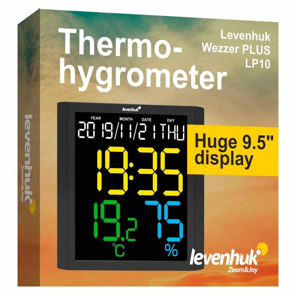 Discovery Wezzer Plus Lp10 Väderstationsdisplay, Black, One Size Discovery Wezzer Plus Lp10 Väderstationsdisplay, Black, One Size