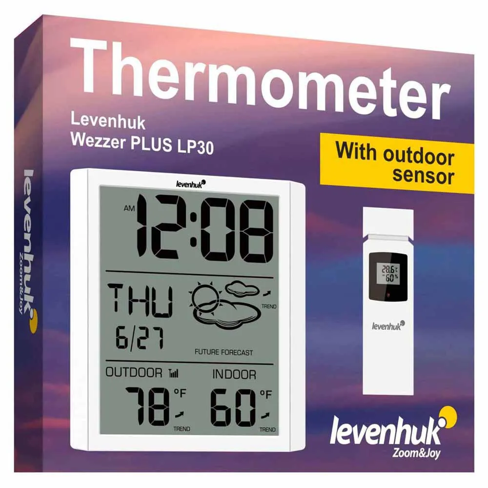 Discovery Wezzer Plus Lp30 Väderstationsdisplay, White, One Size
