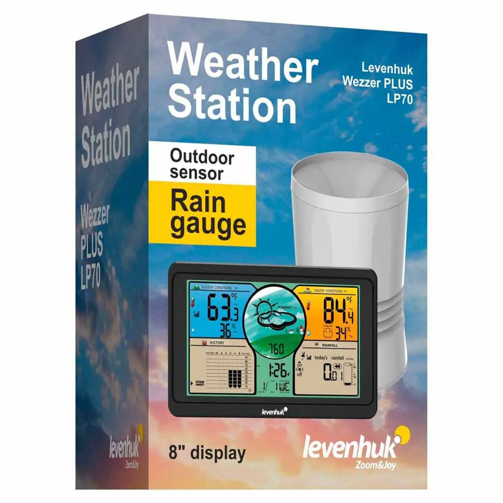 Discovery Wezzer Plus Lp70 Väderstationsdisplay, Black / grey, One Size Discovery Wezzer Plus Lp70 Väderstationsdisplay, Black / grey, One Size
