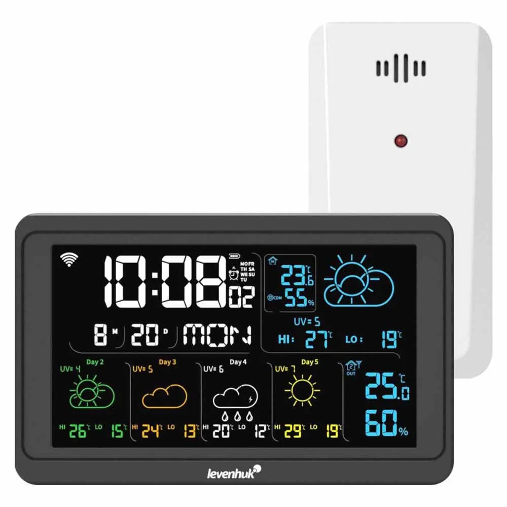 Discovery Wezzer Plus Lp80 Väderstation, Black / white, One Size