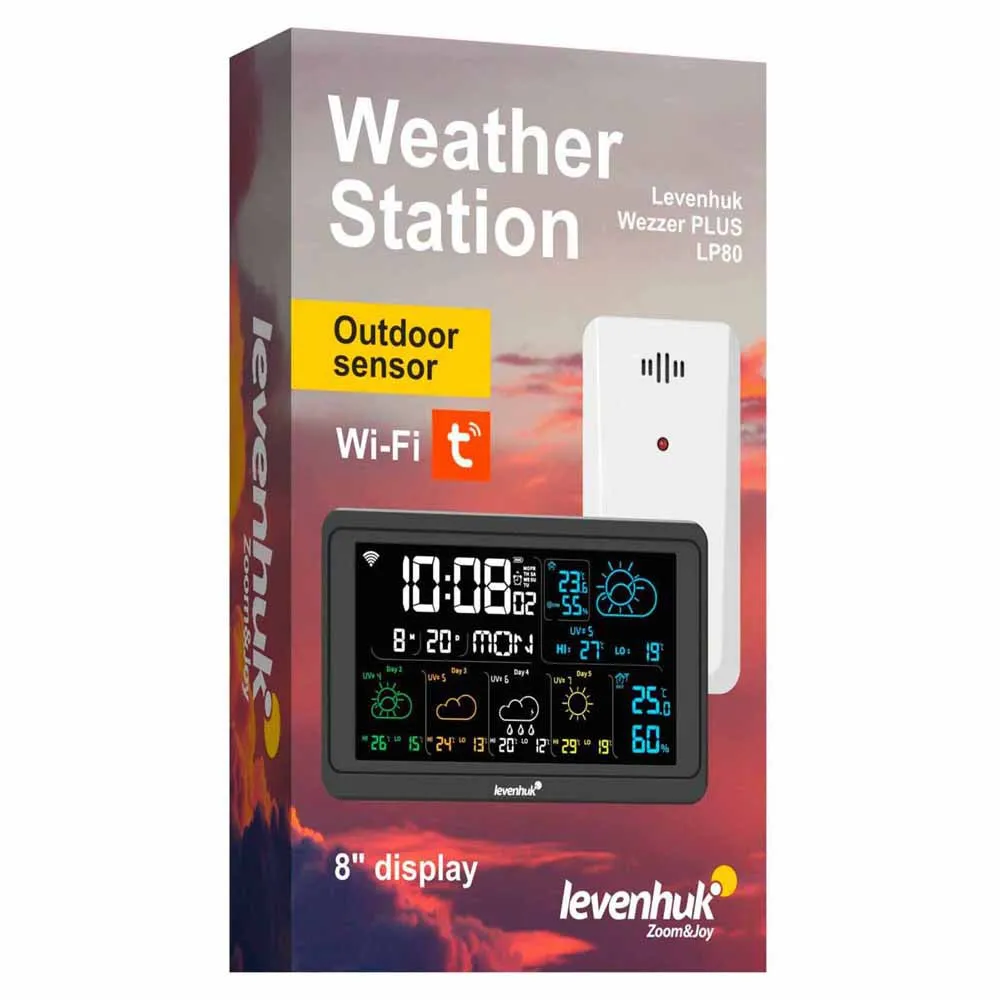 Discovery Wezzer Plus Lp80 Väderstation, Black / white, One Size
