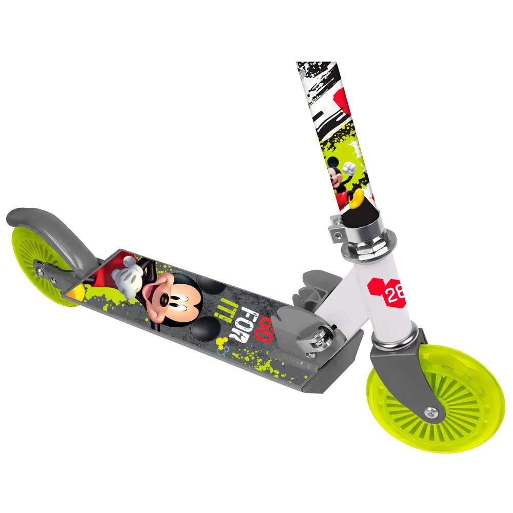 Disney 3-hjulig Sparkcykel För Ungdomar, Green / red, One Size