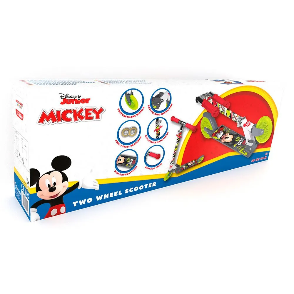 Disney 3-hjulig Sparkcykel För Ungdomar, Green / red, One Size