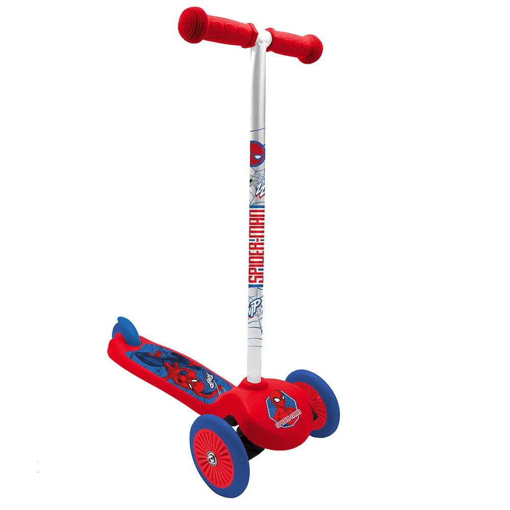 Disney 3 Wheels Balance Spider-man Sparkcykel, Red, One Size