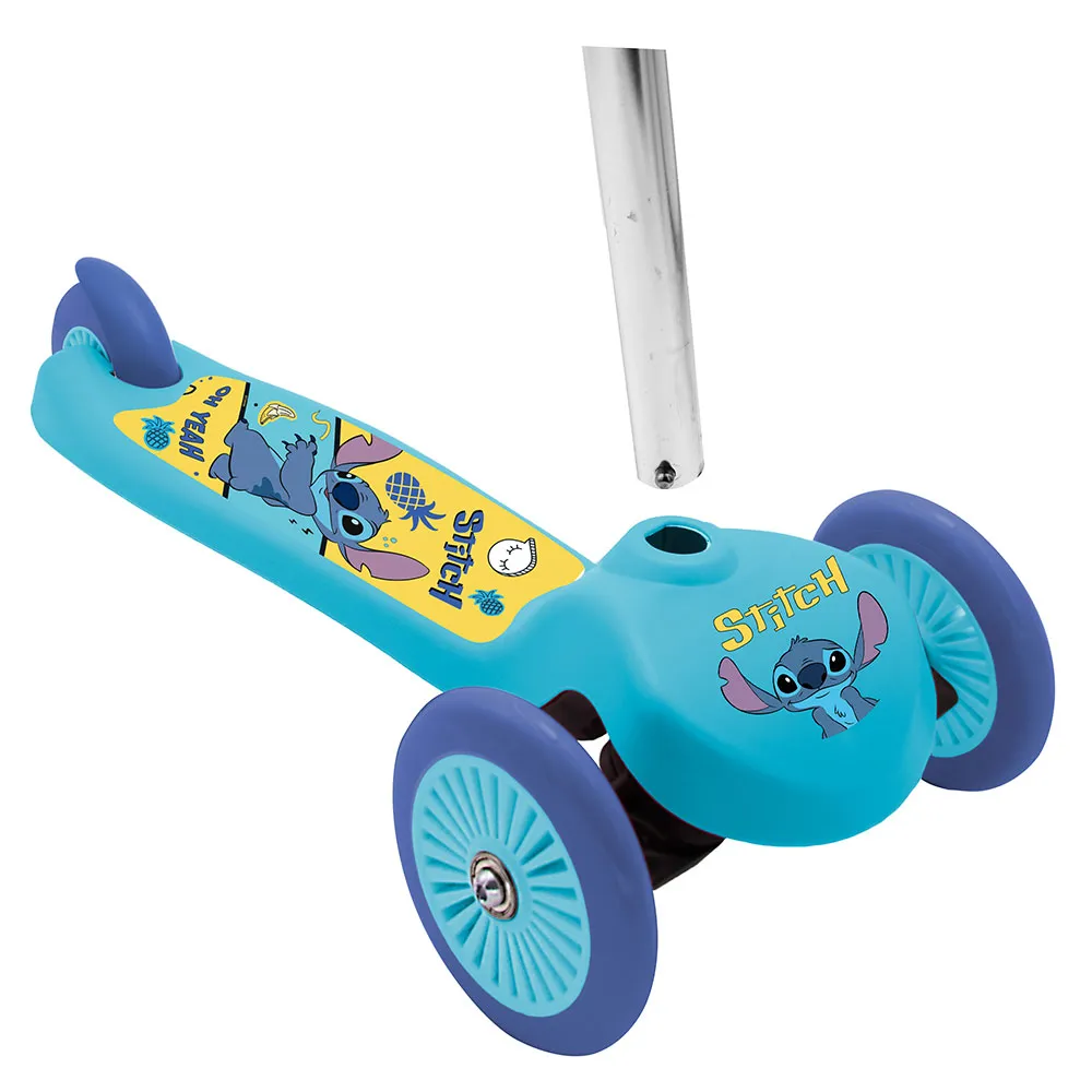Disney 3 Wheels Balance Stitch Sparkcykel, Light blue, One Size