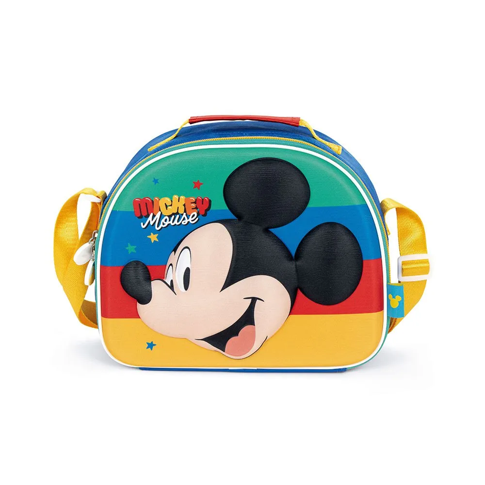 Disney 3d 26x21x11 Cm Mickey Lunchpåse, Multicolor 1 Disney 3d 26x21x11 Cm Mickey Lunchpåse, Multicolor 1
