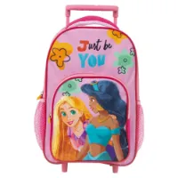 Disney Prinsessryggsäck Med Hjul 24x36x12 Cm Disney Prinsessryggsäck Med Hjul 24x36x12 Cm